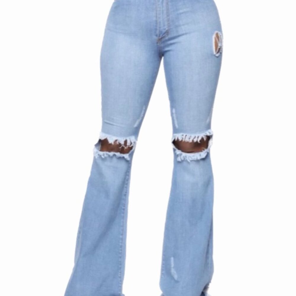 Flare Leg Jeans